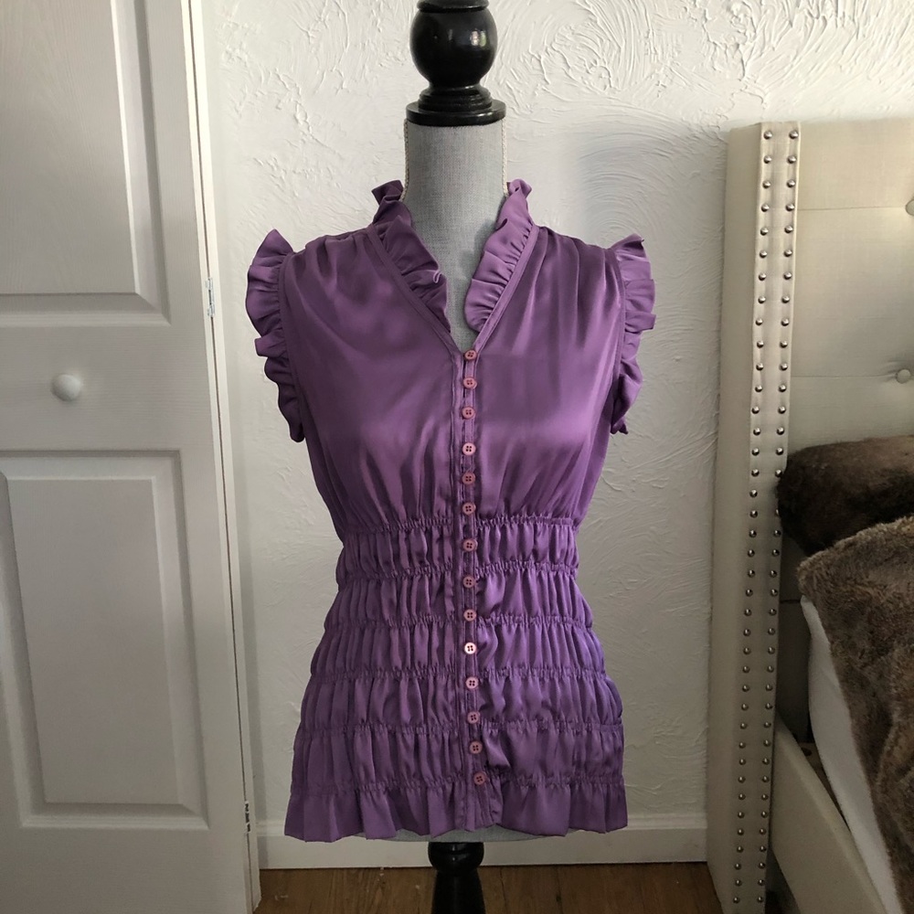 Agora Purple Top - Picture 3 of 11